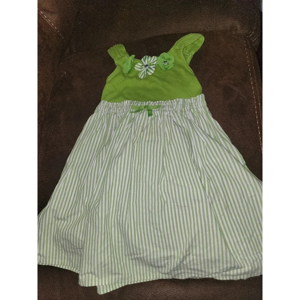 Gymboree sea‎ splash green dress size 3